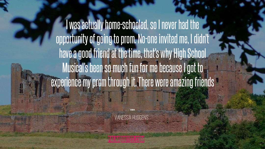 Home School quotes by Vanessa Hudgens