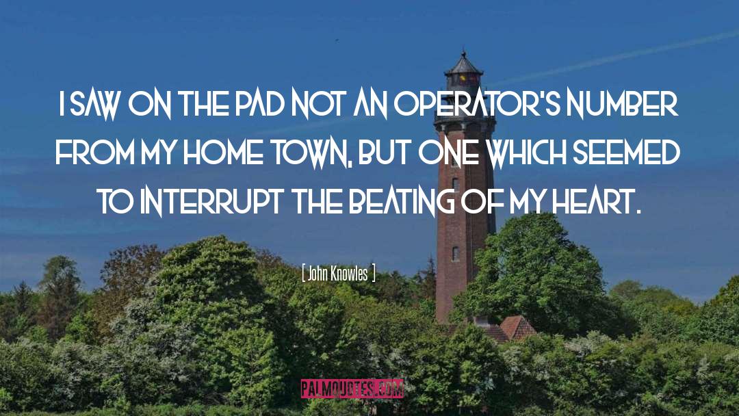 Home Town quotes by John Knowles