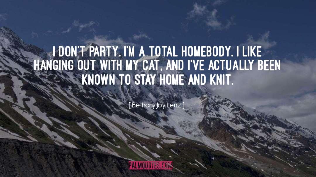 Homebody quotes by Bethany Joy Lenz