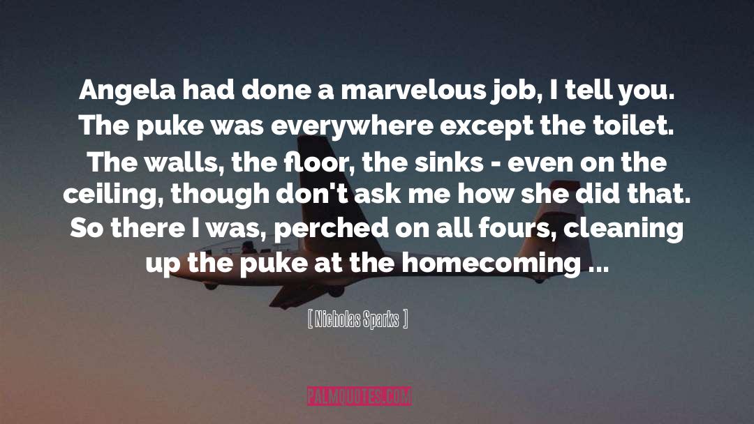 Homecoming quotes by Nicholas Sparks