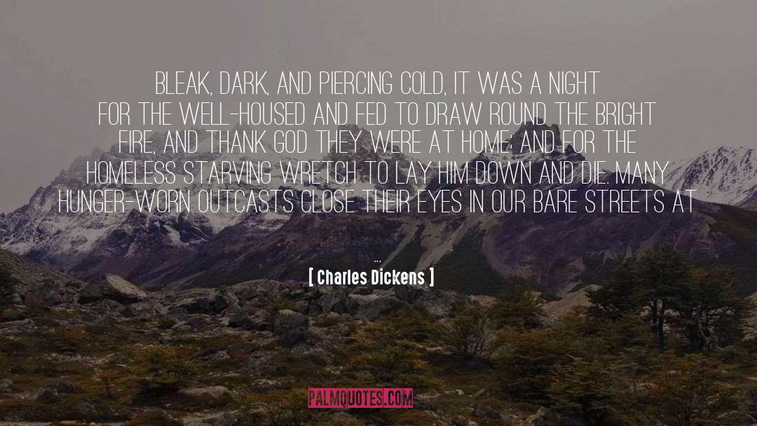 Homelessness quotes by Charles Dickens