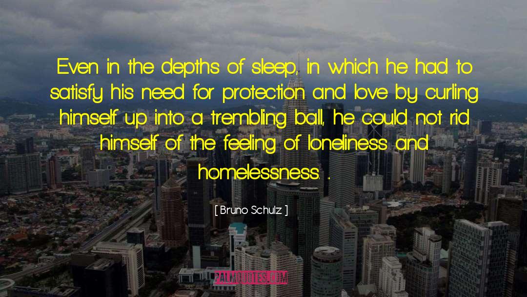 Homelessness quotes by Bruno Schulz