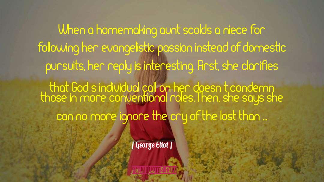 Homemaking quotes by George Eliot