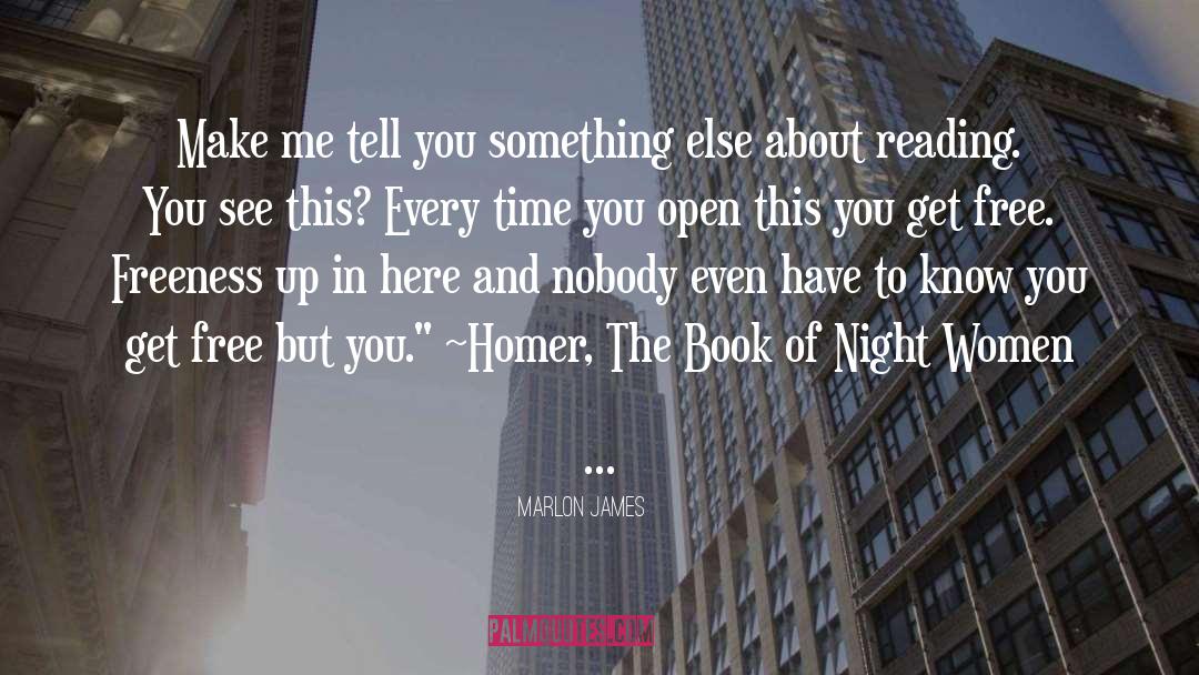 Homer quotes by Marlon James