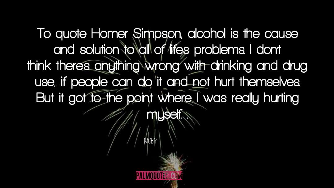 Homer Simpson Triangle Quote quotes by Moby