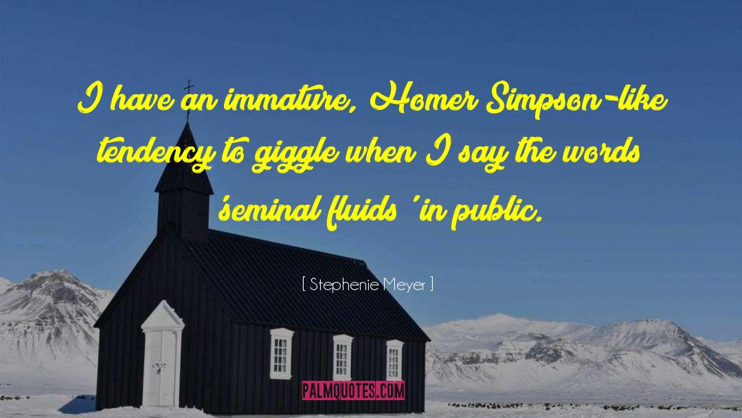 Homer Simpson Triangle Quote quotes by Stephenie Meyer