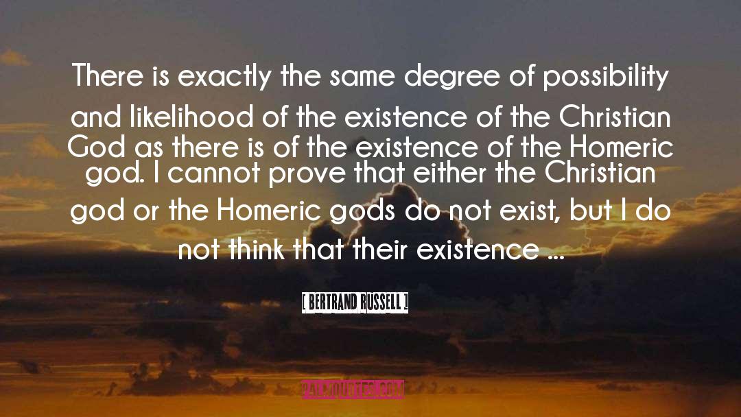 Homeric Gods quotes by Bertrand Russell