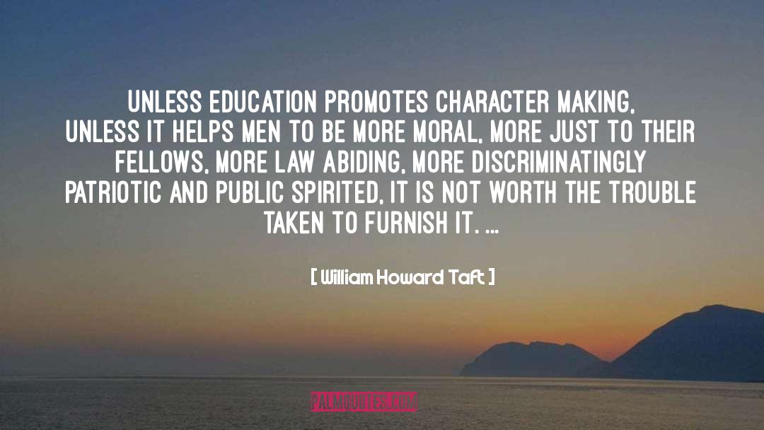 Homeschooling quotes by William Howard Taft