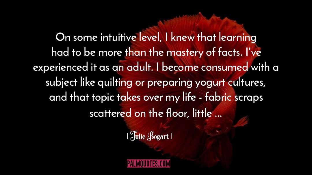Homeschooling quotes by Julie Bogart