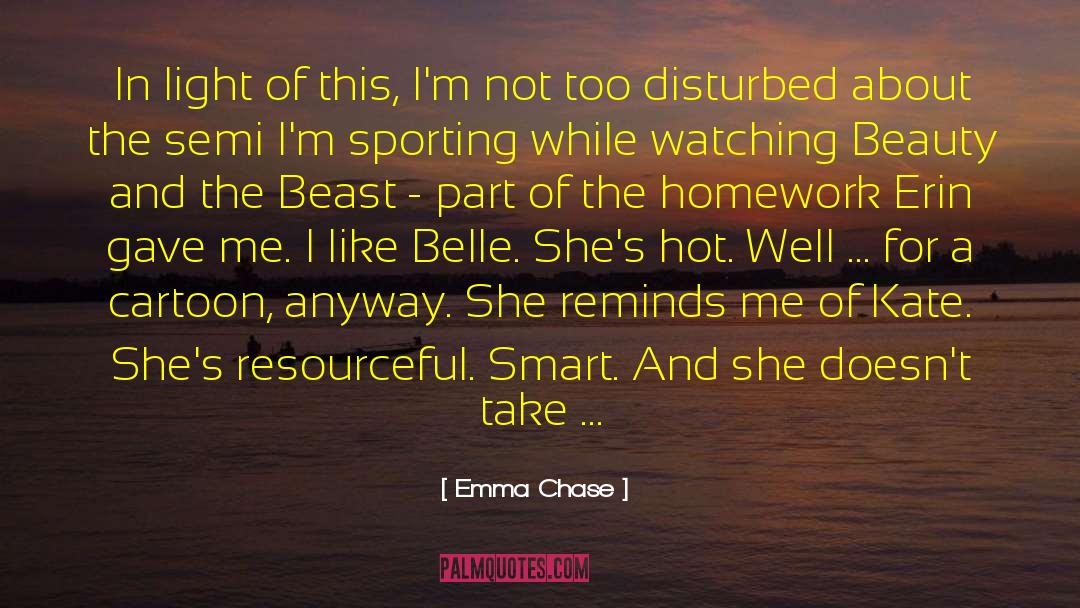 Homework quotes by Emma Chase