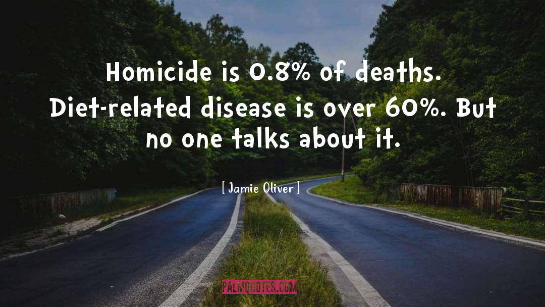 Homicide quotes by Jamie Oliver