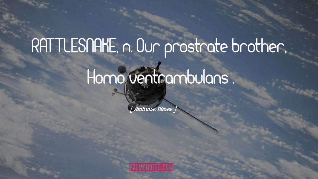 Homo Habilis quotes by Ambrose Bierce