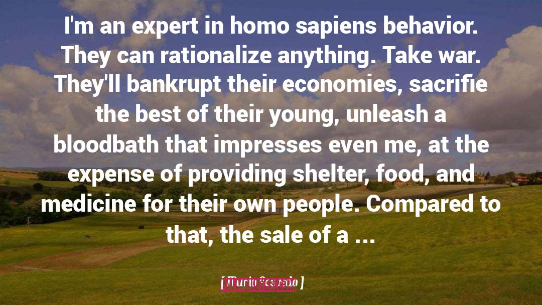 Homo Sapiens quotes by Mario Acevedo