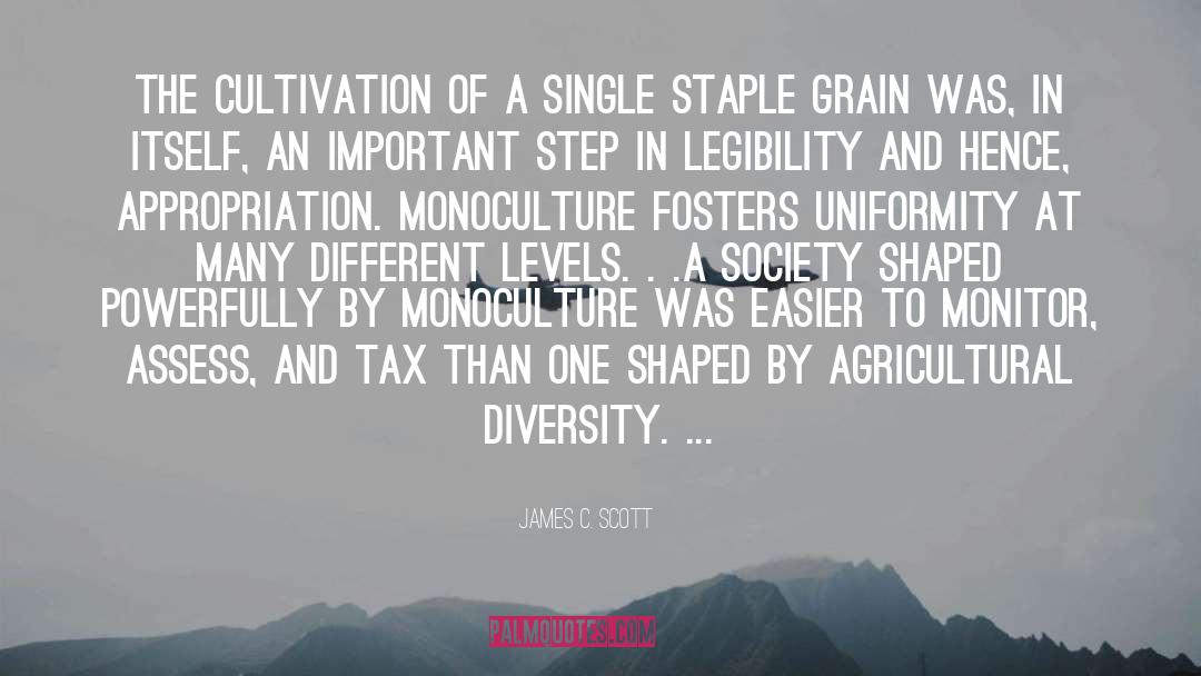Homogeneity quotes by James C. Scott