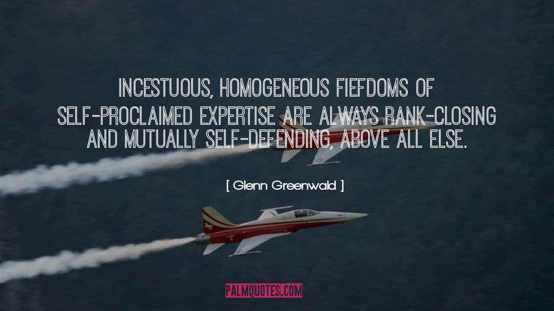 Homogeneous quotes by Glenn Greenwald