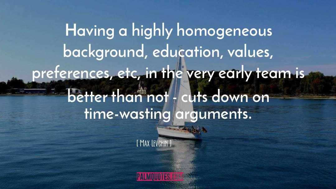 Homogeneous quotes by Max Levchin