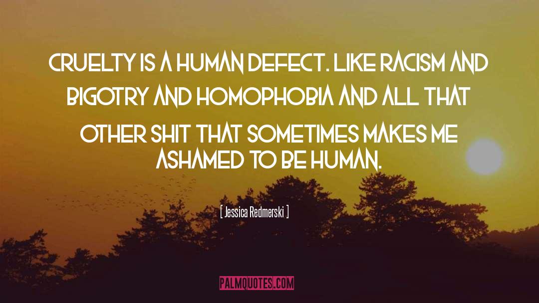 Homophobia quotes by Jessica Redmerski