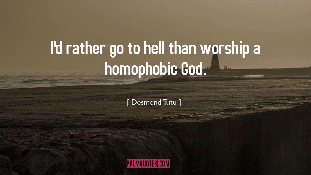 Homophobic quotes by Desmond Tutu