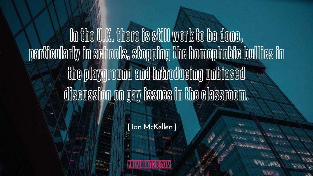 Homophobic quotes by Ian McKellen
