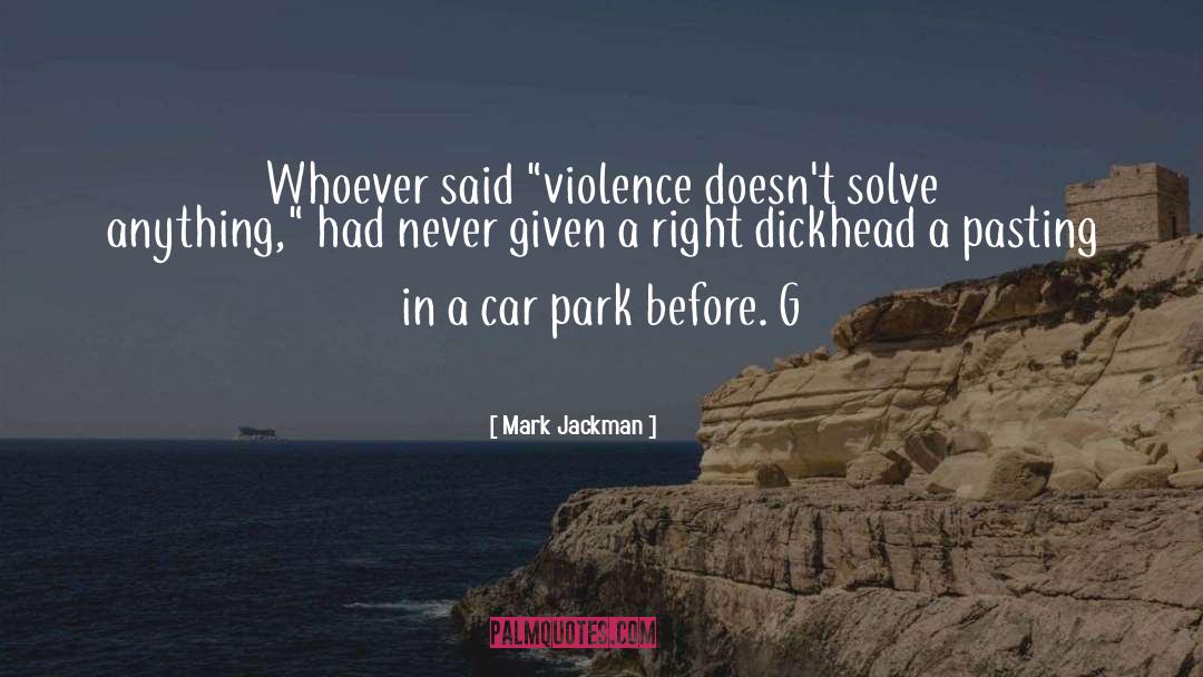 Homophobic Violence quotes by Mark Jackman