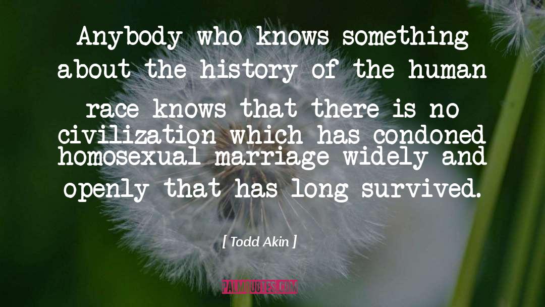 Homosexual Marriage quotes by Todd Akin