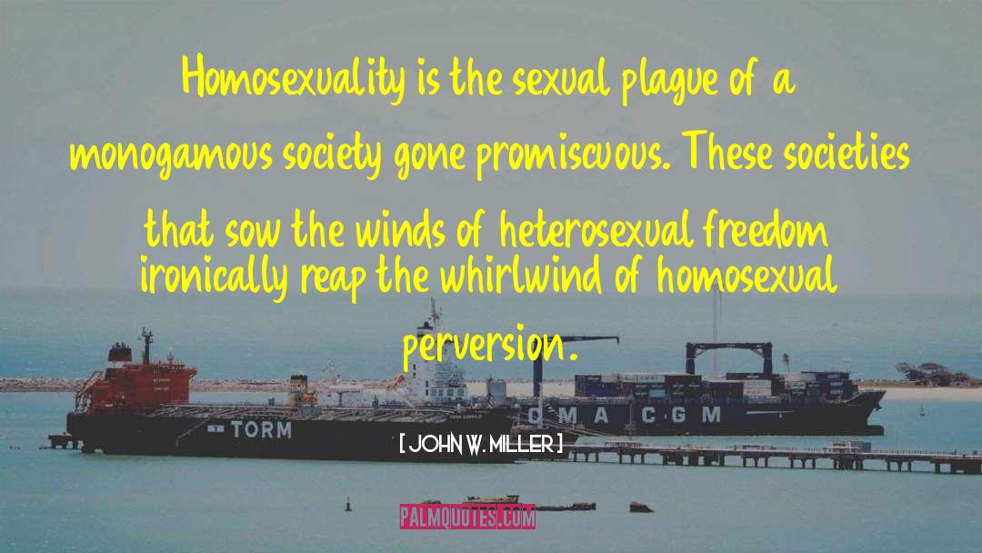 Homosexual quotes by John W. Miller