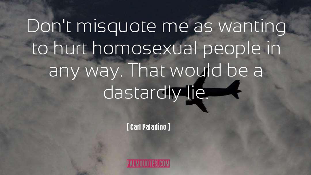 Homosexual quotes by Carl Paladino