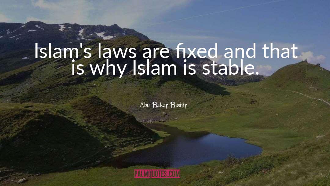 Homosexuality In Islam quotes by Abu Bakar Bashir