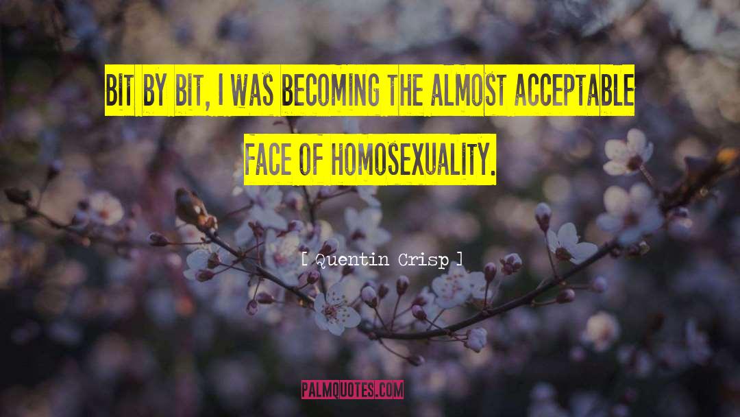 Homosexuality In Islam quotes by Quentin Crisp