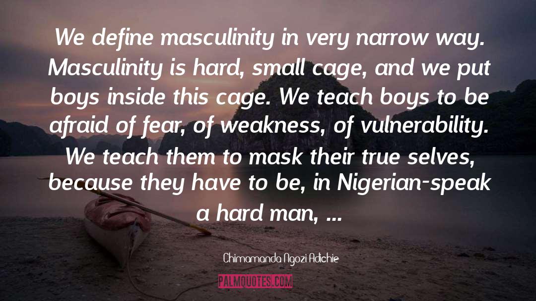 Homosexuality Masculinity quotes by Chimamanda Ngozi Adichie