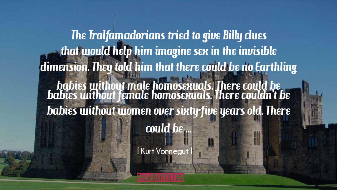 Homosexuals quotes by Kurt Vonnegut