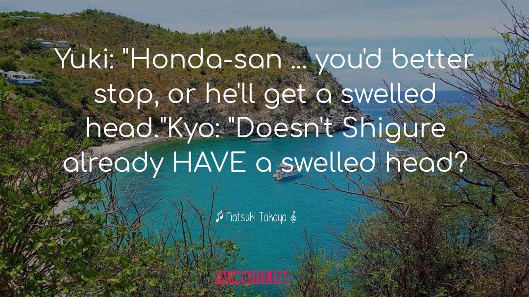 Honda quotes by Natsuki Takaya