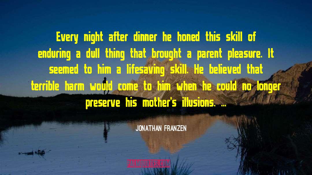 Honed quotes by Jonathan Franzen