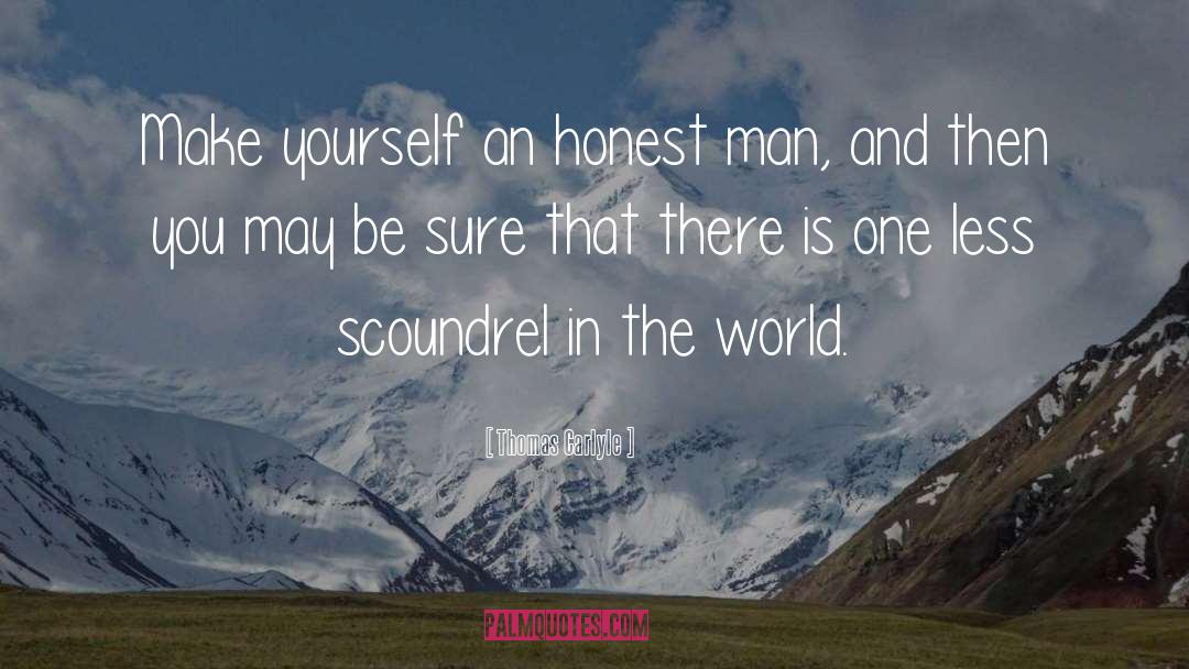Honest Man quotes by Thomas Carlyle