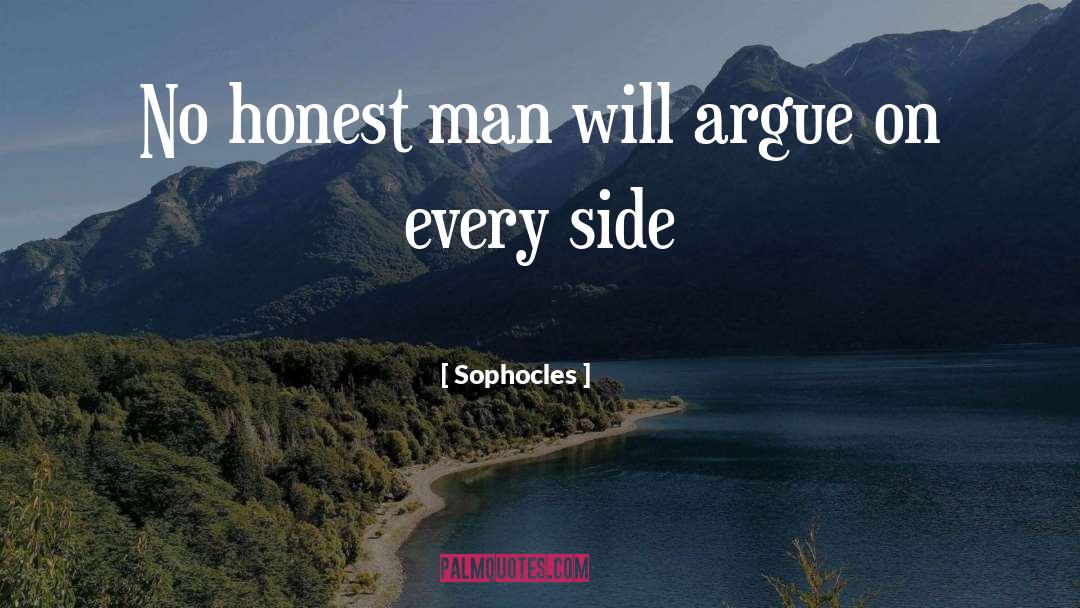 Honest Man quotes by Sophocles