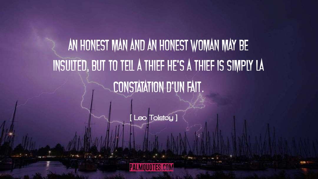 Honest Man quotes by Leo Tolstoy