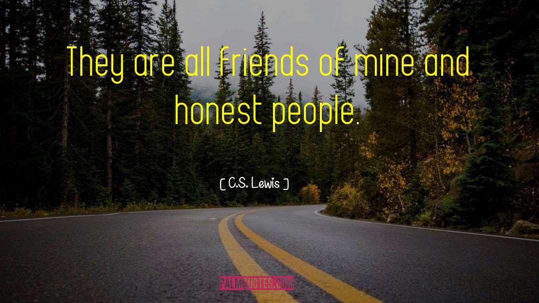 Honest People quotes by C.S. Lewis