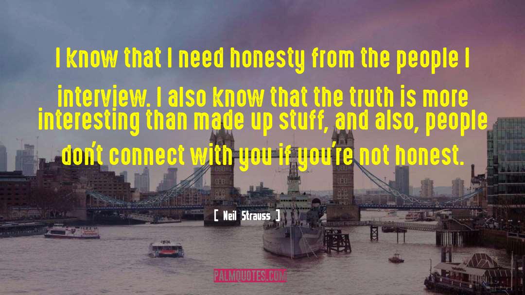 Honest People quotes by Neil Strauss