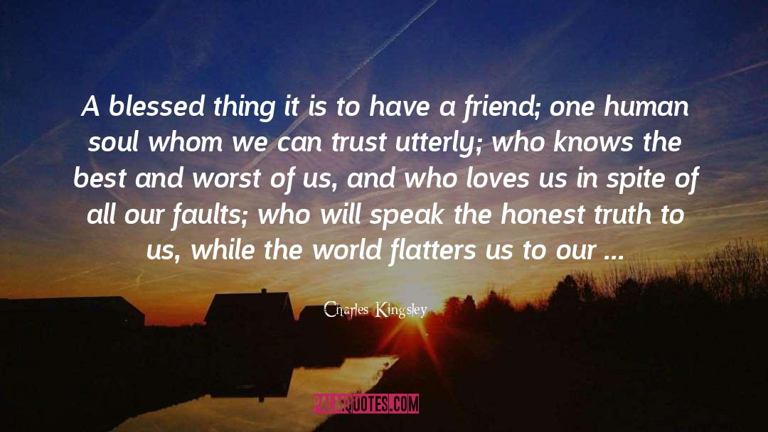 Honest Truth quotes by Charles Kingsley