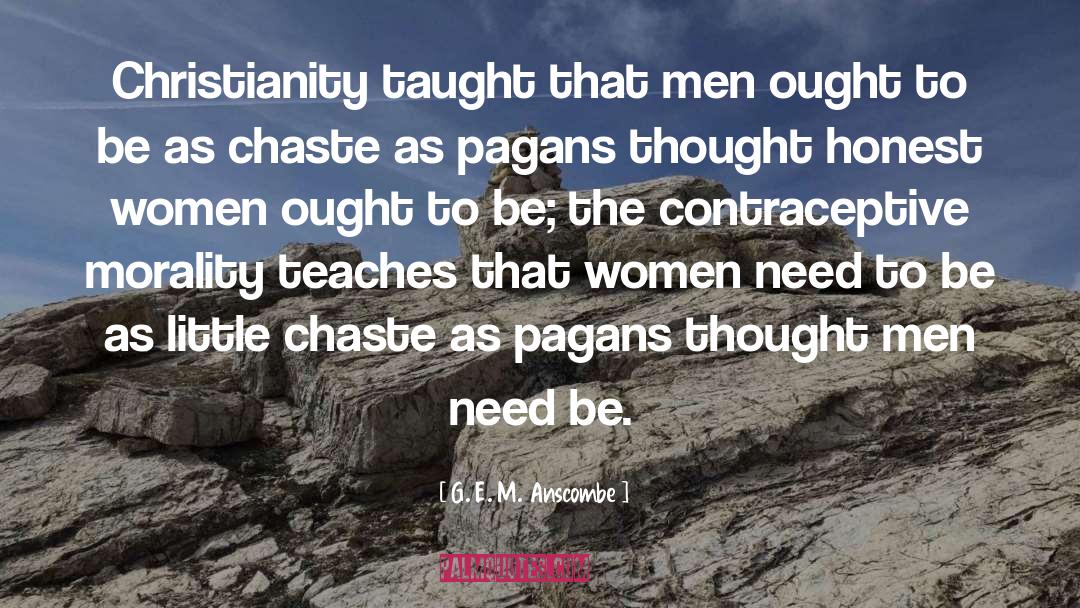 Honest Woman quotes by G. E. M. Anscombe