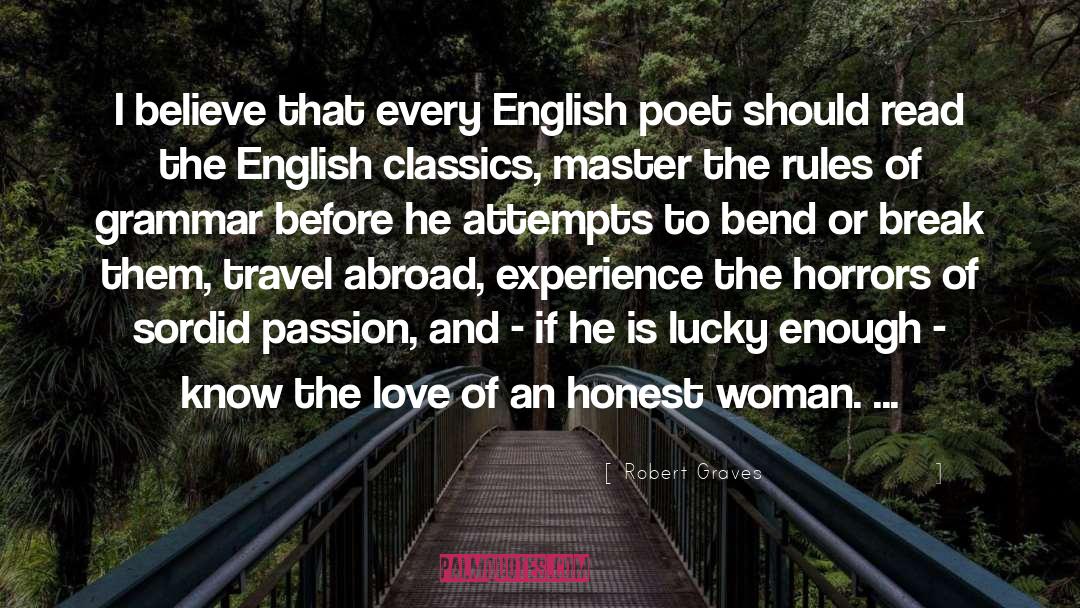 Honest Woman quotes by Robert Graves