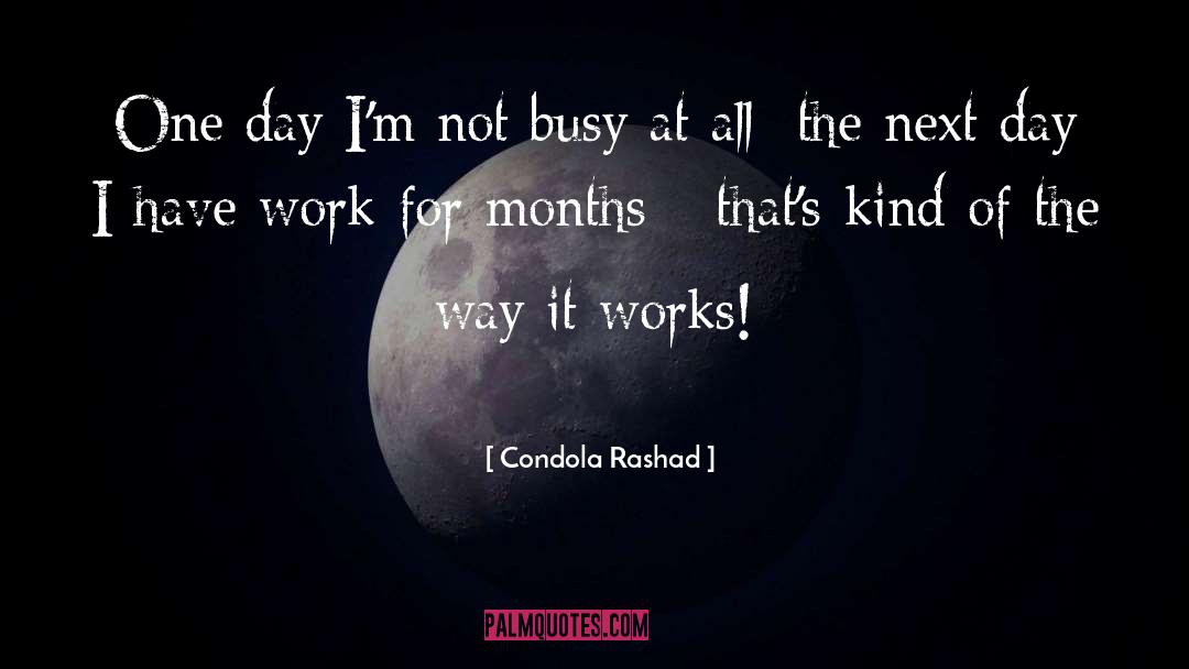 Honest Work quotes by Condola Rashad
