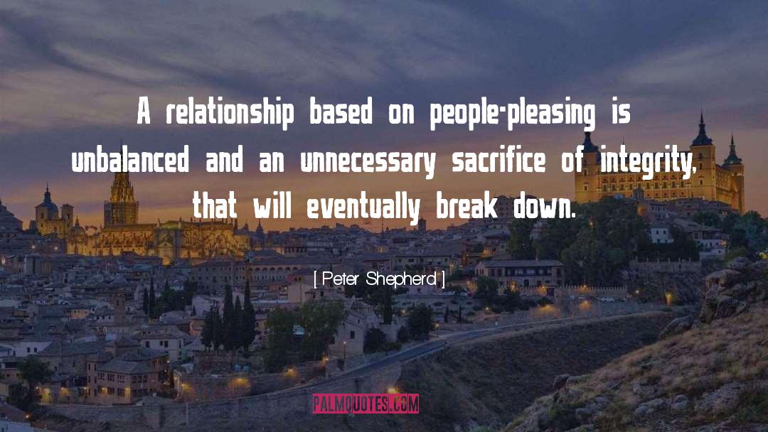 Honesty And Integrity quotes by Peter Shepherd