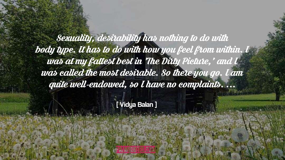 Honesty From Within quotes by Vidya Balan