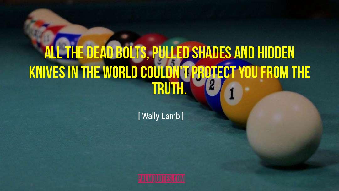 Honesty Inspirational quotes by Wally Lamb