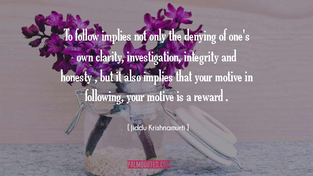 Honesty Integrity quotes by Jiddu Krishnamurti