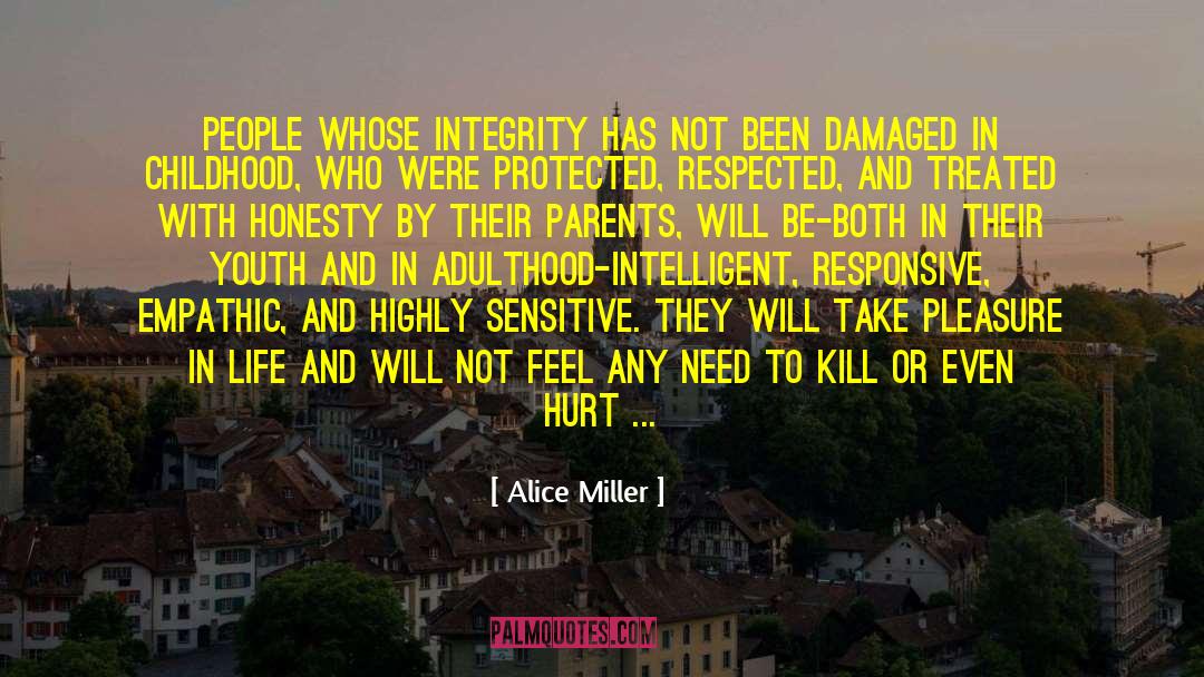 Honesty Integrity quotes by Alice Miller