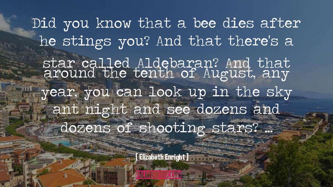 Honey Bee quotes by Elizabeth Enright