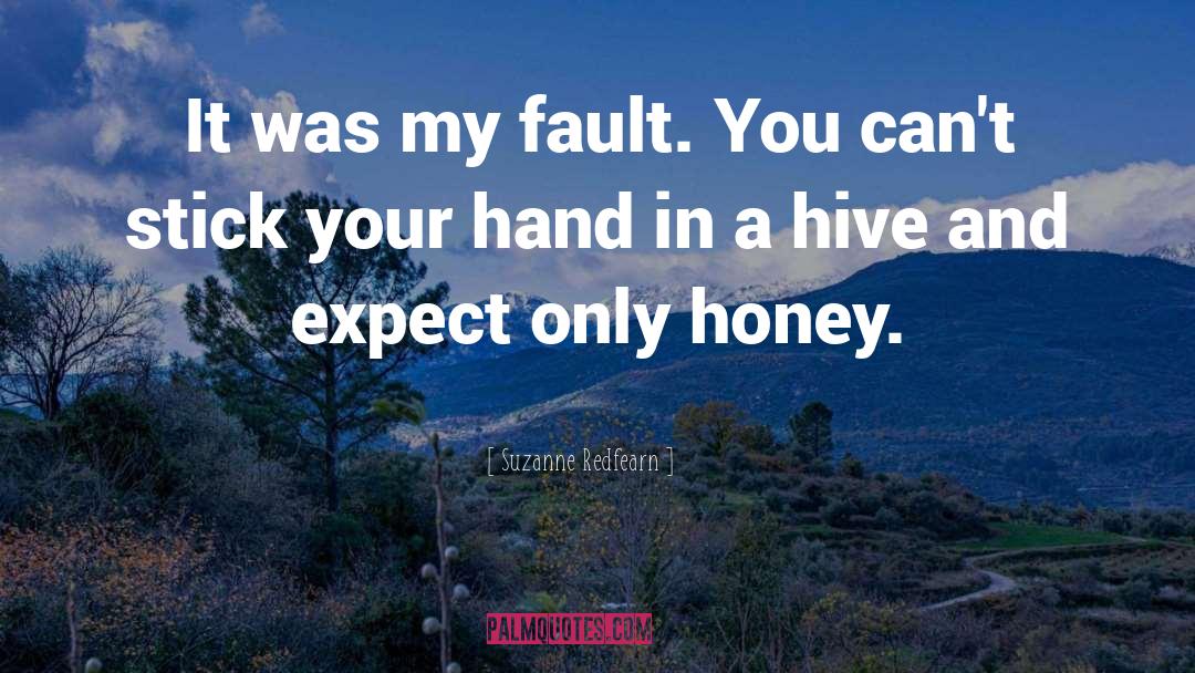 Honey quotes by Suzanne Redfearn