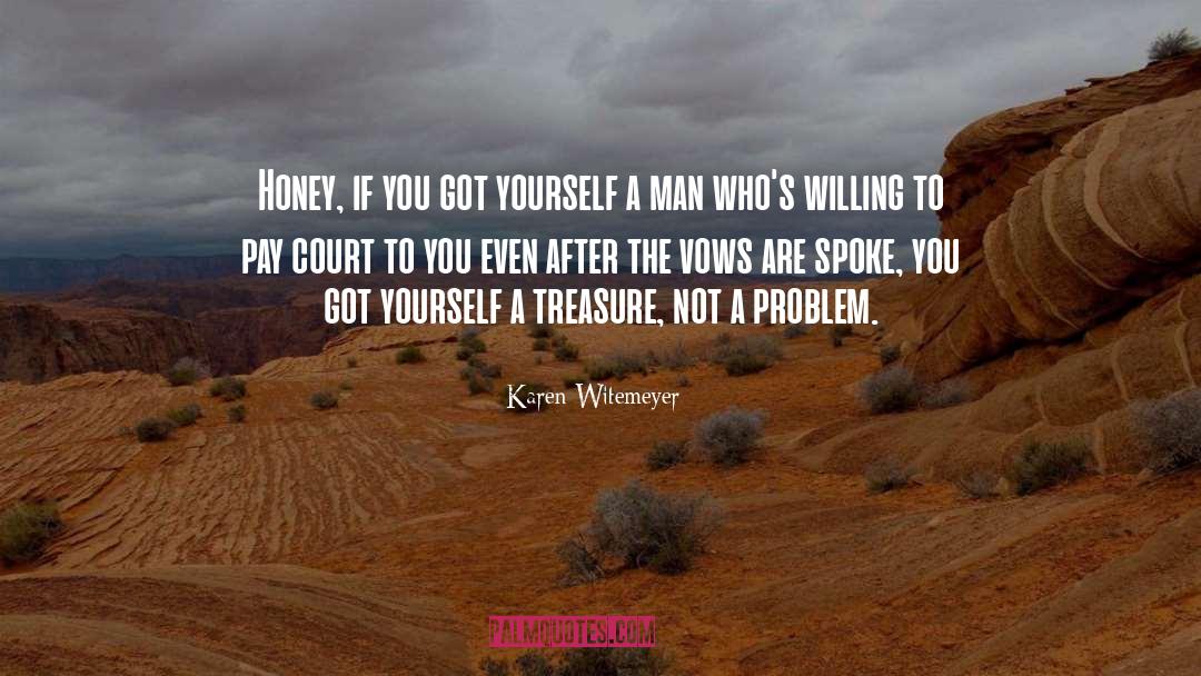 Honey quotes by Karen Witemeyer